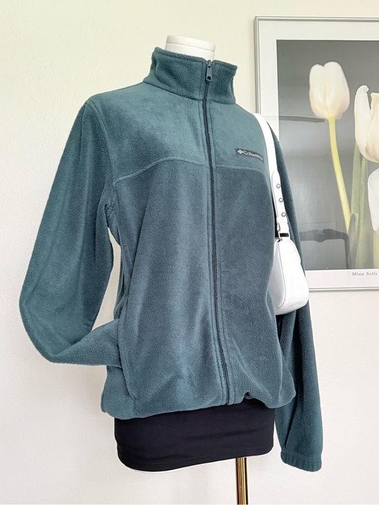 Columbia Jackets & Blazers - Columbia Fleece Mock Neck Zip Up Jacket Gorpcore Casual Outdoors